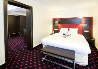 Отель Hotel Panorama Мщонув Улучшенный номер с кроватью размера «queen-size»-2
